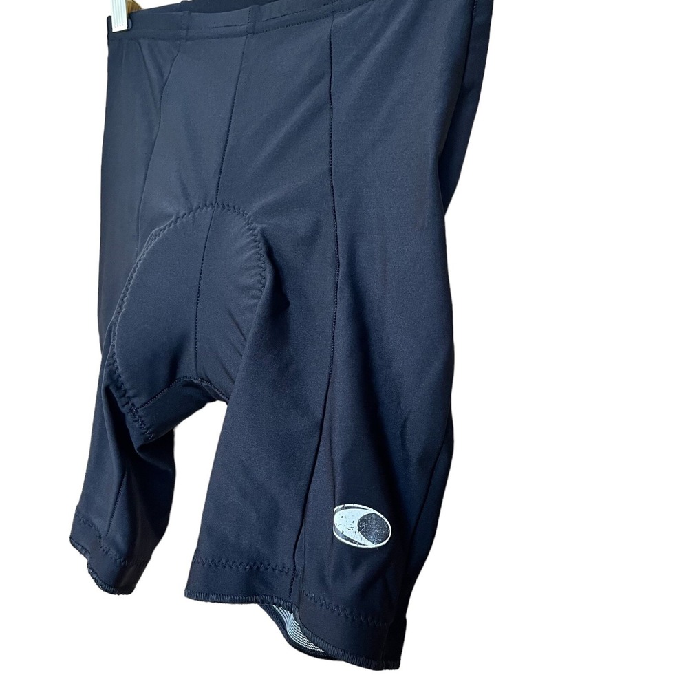 Canari Mens Cycling Shorts Small Black Padded Bike Shorts Compression Spandex